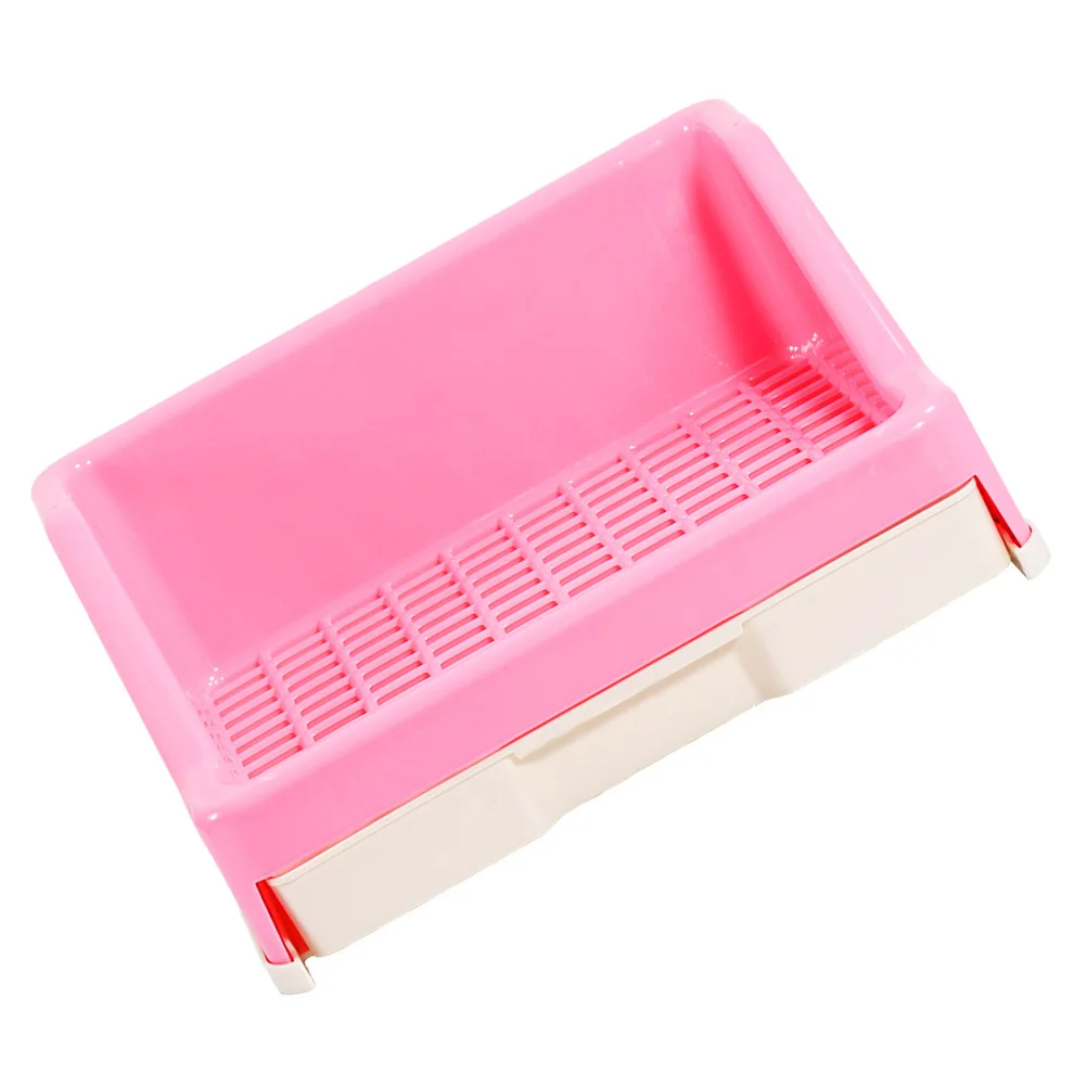 Pet Toilet Rabbit Box Large Space Drawer Tray Easy Cleaning Fixed High Fence Plastic Indoor Pet Supplies
Pet Toilet Rabbit Box Large Space Drawer Tray Easy Cleaning Fixed High Fence Plastic Indoor Pet Supplies