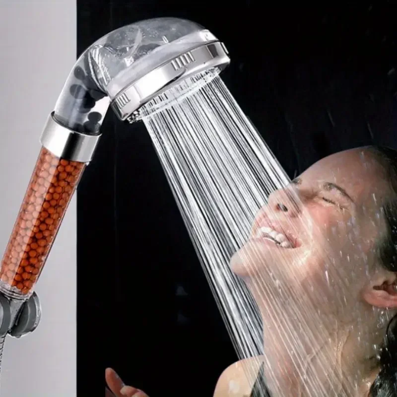 1pc Filtered Shower Head ABS High Pressure Water Saving Spray Handheld Clear Showerheads with With Filter Beads for Bathroom
1pc Filtered Shower Head ABS High Pressure Water Saving Spray Handheld Clear Showerheads with With Filter Beads for Bathroom