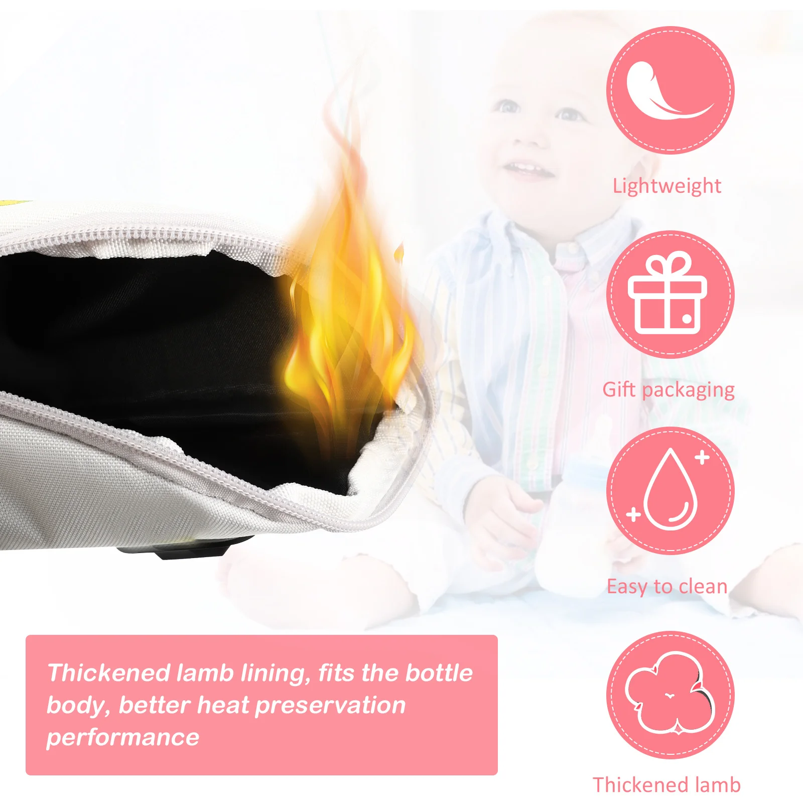 1 комплект, 1 комплект, дизайн на молнии, 3 температурных режима, 5 В, зарядная изоляция, подогреватель бутылок, чехол для подогрева грудного молока, термосумка для молока 
1 комплект, 1 комплект, дизайн на молнии, 3 температурных режима, 5 В, зарядная изоляция, подогреватель бутылок, чехол для подогрева грудного молока, термосумка для молока