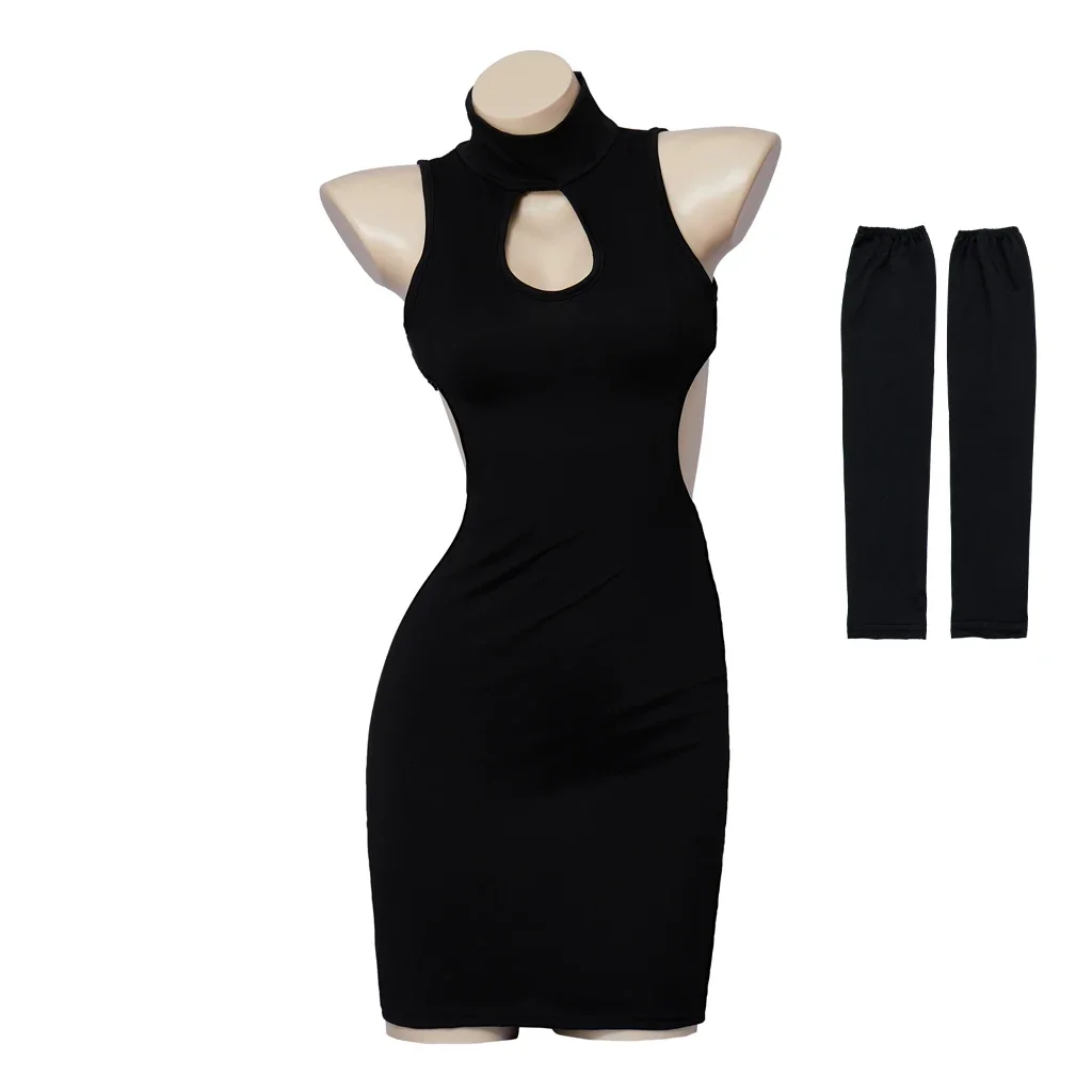 Hot TV Euphoria Maddy Black Cut Out Bodycon Dress with Gloves Maddy Perez Cosplay Costume Maddy Outfits Women Dress 2025
Hot TV Euphoria Maddy Black Cut Out Bodycon Dress with Gloves Maddy Perez Cosplay Costume Maddy Outfits Women Dress 2025