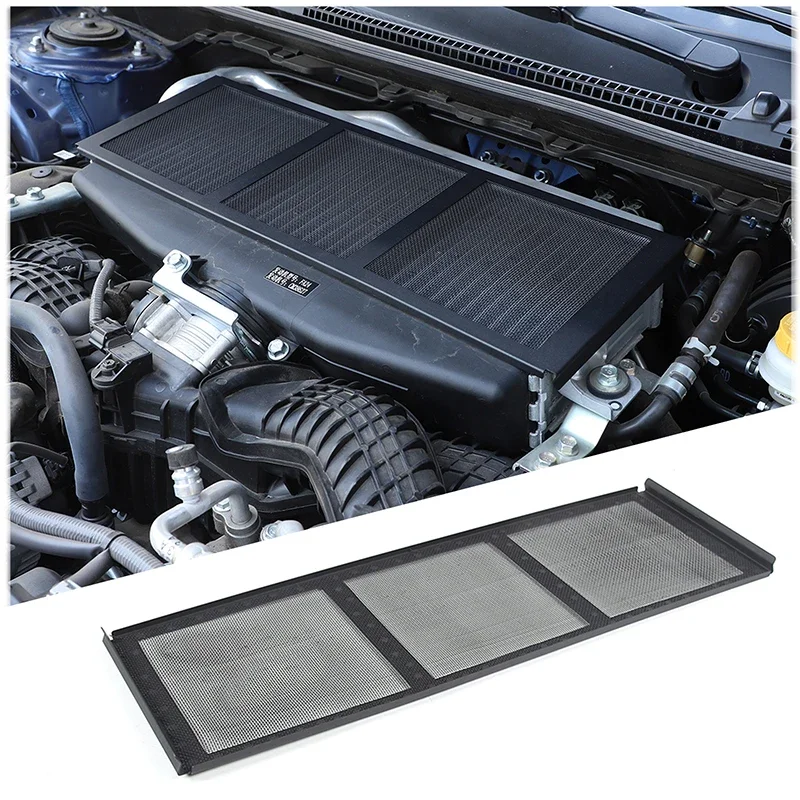 For Subaru WRX 2021-2023 Black Carbon Steel Car Hood Radiator Protective Net Car Modification Accessories
For Subaru WRX 2021-2023 Black Carbon Steel Car Hood Radiator Protective Net Car Modification Accessories