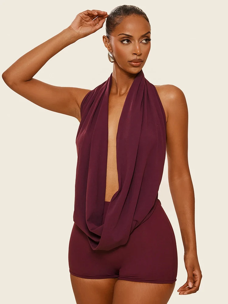 Macheda Sexy New Trend 2 Piece Set Women Ruched Swing Collar Backless Crop Top+Skinny Peach Hip Shorts Hottie Street Fashion Set
Macheda Sexy New Trend 2 Piece Set Women Ruched Swing Collar Backless Crop Top+Skinny Peach Hip Shorts Hottie Street Fashion Set