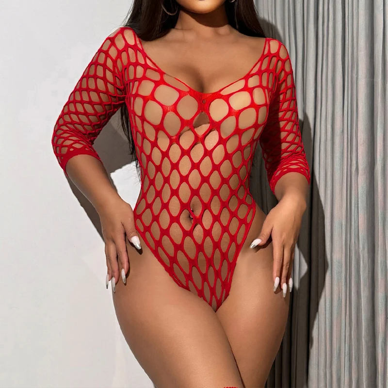 OMSJ Hot Erotic Fishnet Bodysuits Lingerie 2025 Women's Sexy Hollow Out Fishnet Mesh Teddy One Piece Babydoll Jumpsuit Nightwear
OMSJ Hot Erotic Fishnet Bodysuits Lingerie 2025 Women's Sexy Hollow Out Fishnet Mesh Teddy One Piece Babydoll Jumpsuit Nightwear