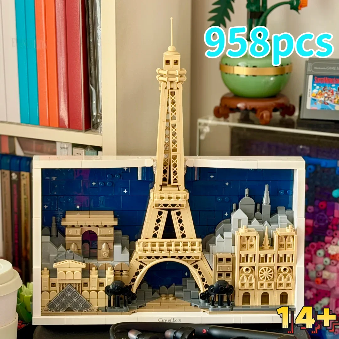 НОВИНКА 2026: Креативный конструктор 21064 «Любовное городище Париж» — лучший подарок на день рождения для мальчиков и девочек
НОВИНКА 2026: Креативный конструктор 21064 «Любовное городище Париж» — лучший подарок на день рождения для мальчиков и девочек