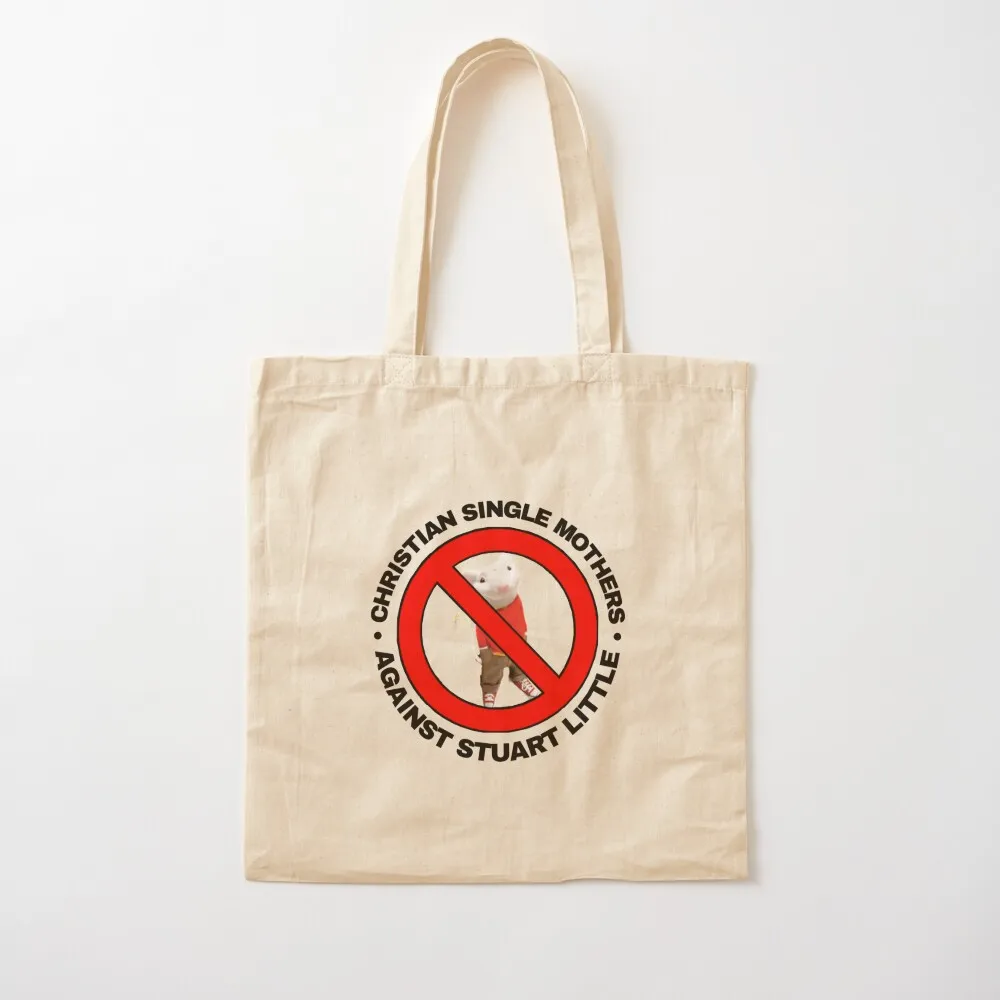 Christian Single Mothers Against Stuart Little Tote Bag Reusable bags Candy bags shopping bag
Christian Single Mothers Against Stuart Little Tote Bag Reusable bags Candy bags shopping bag