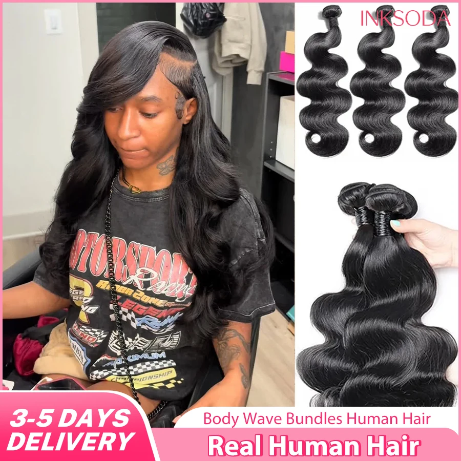 12A 1-4PCS 38 Inch Natural Color Body Wave Human Hair Bundles And Weaves Unprocessed Brazilian Human Hair Weave Bundles Raw Hair Bundles Weave Extensions Hair Extensions Materials For Women Natural Black Soft And Silky Hair
12A 1-4PCS 38 Inch Natural Color Body Wave Human Hair Bundles And Weaves Unprocessed Brazilian Human Hair Weave Bundles Raw Hair Bundles Weave Extensions Hair Extensions Materials For Women Natural Black Soft And Silky Hair