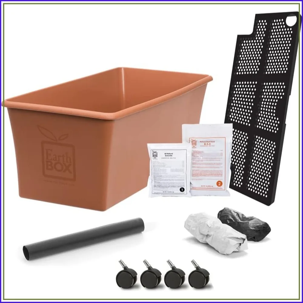 EarthBox 80155 Garden Kit, Organic, Terracotta
EarthBox 80155 Garden Kit, Organic, Terracotta