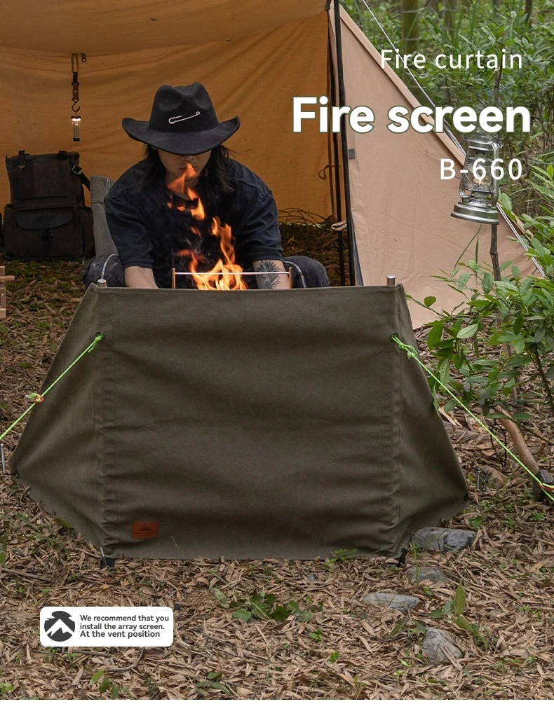 Ветрозащитный экран CAMPINGMOON B-660 из огнестойкого полотна для костра, ветрозащитное оборудование для пикника на открытом воздухе
Ветрозащитный экран CAMPINGMOON B-660 из огнестойкого полотна для костра, ветрозащитное оборудование для пикника на открытом воздухе