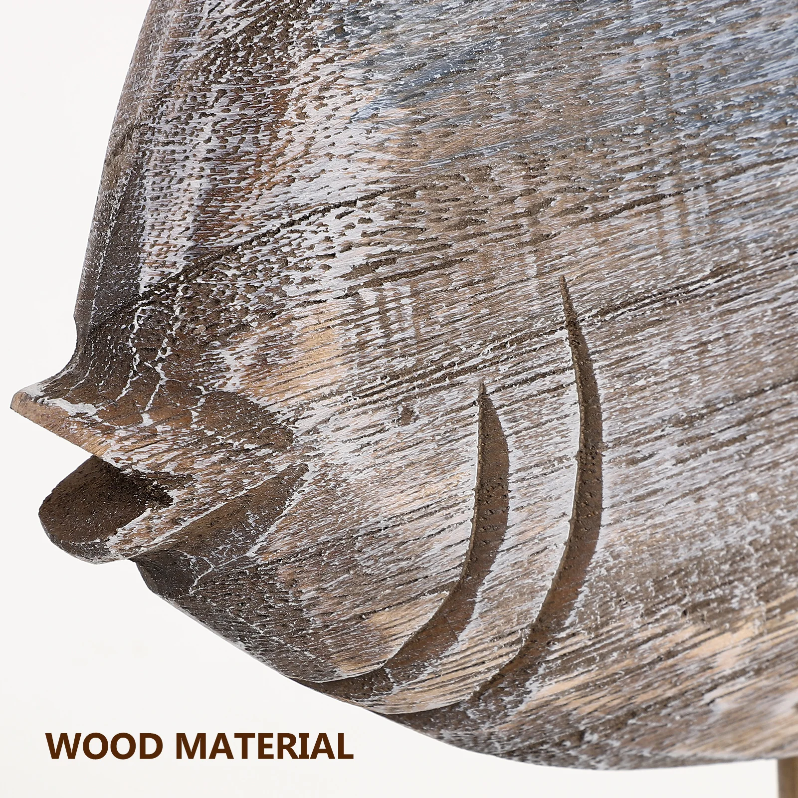 Wooden Fish Statue Hand Carved Solid Wood Desktop Decor Fish For Home Office Farmhouse Nautical Wall Art Ocean Theme Party
Wooden Fish Statue Hand Carved Solid Wood Desktop Decor Fish For Home Office Farmhouse Nautical Wall Art Ocean Theme Party