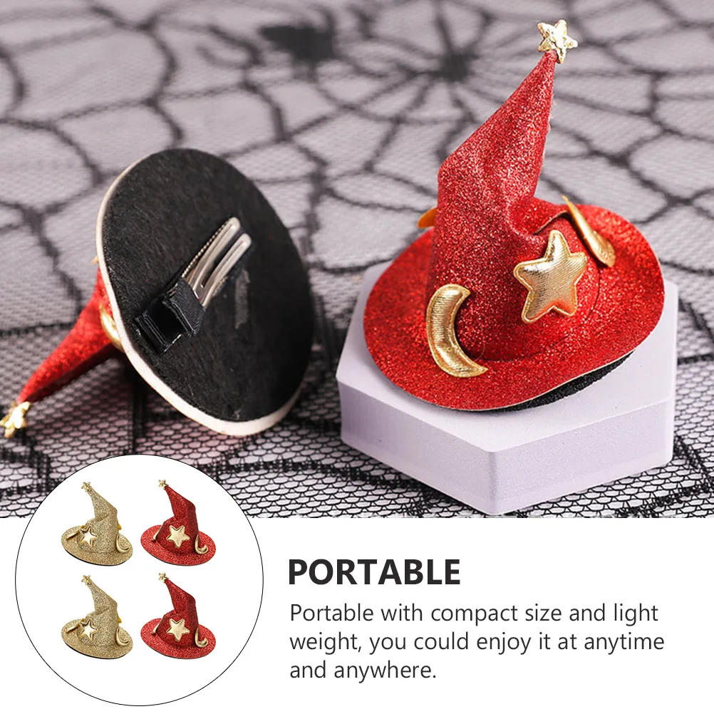 Witch Hat Hairpins Halloween Party naments Cosplay Props Decorations Universal Fitting Compact Lightweight One Size Fits Most
Witch Hat Hairpins Halloween Party naments Cosplay Props Decorations Universal Fitting Compact Lightweight One Size Fits Most