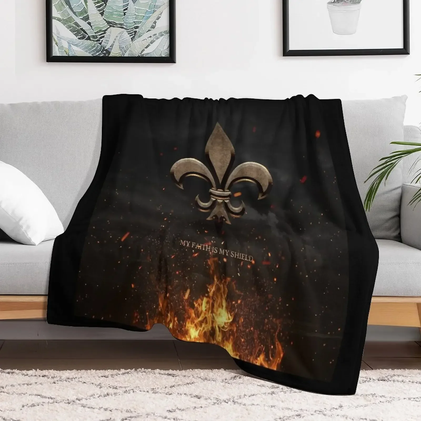 Fleur De Lis My Faith is My Shield Throw Blanket Thins Baby Heavy Soft Plush Plaid Blankets
Fleur De Lis My Faith is My Shield Throw Blanket Thins Baby Heavy Soft Plush Plaid Blankets