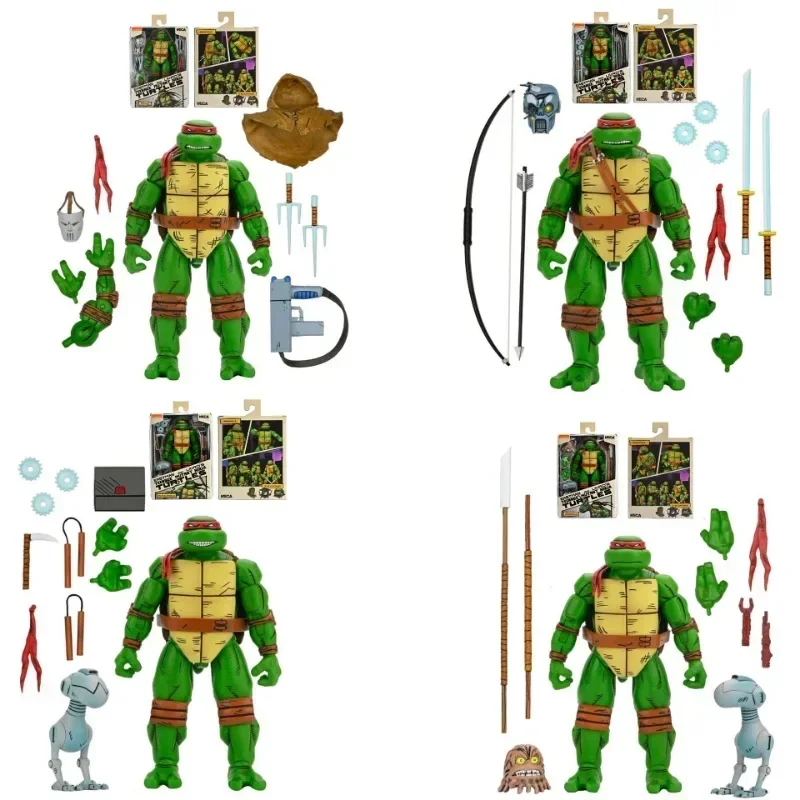Новые популярные фигурки NECA: Леонардо, Донателло, Микеланджело, Рафаэль из «Черепашек-ниндзя», комикс-версия, коллекционное издание, игрушки класса люкс
Новые популярные фигурки NECA: Леонардо, Донателло, Микеланджело, Рафаэль из «Черепашек-ниндзя», комикс-версия, коллекционное издание, игрушки класса люкс