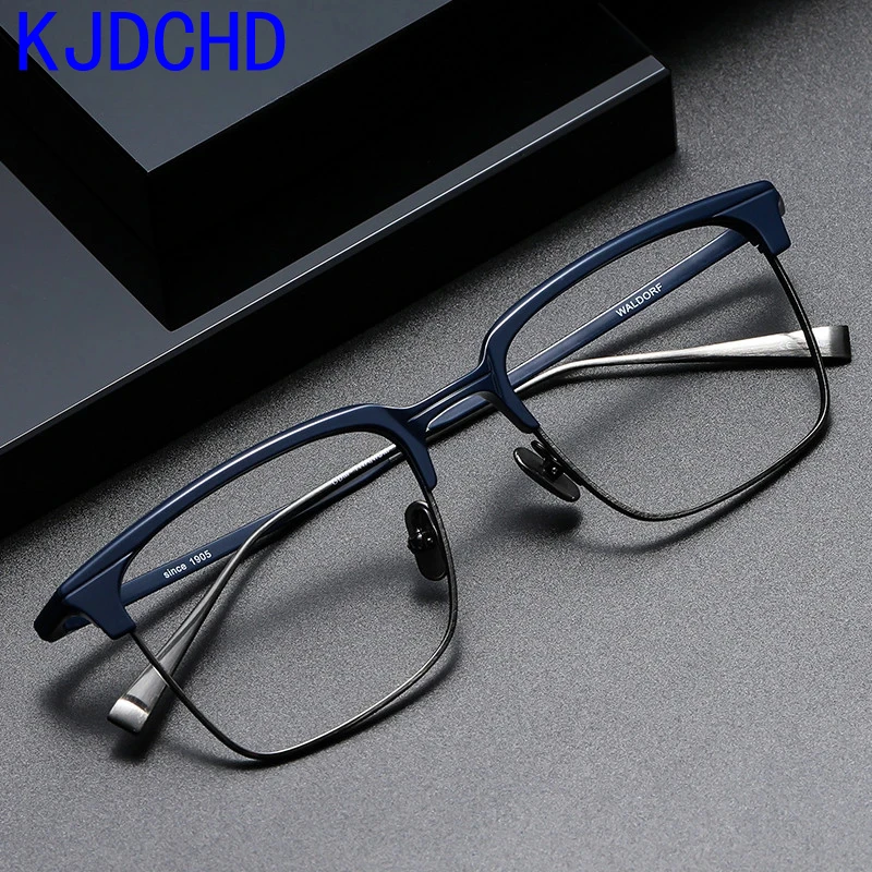 Pure Titanium optical Glasses Frame for Men 2025 Eye Glasses for Men Square male myopia Prescription Eyeglasses Frames Eyewear
Pure Titanium optical Glasses Frame for Men 2025 Eye Glasses for Men Square male myopia Prescription Eyeglasses Frames Eyewear