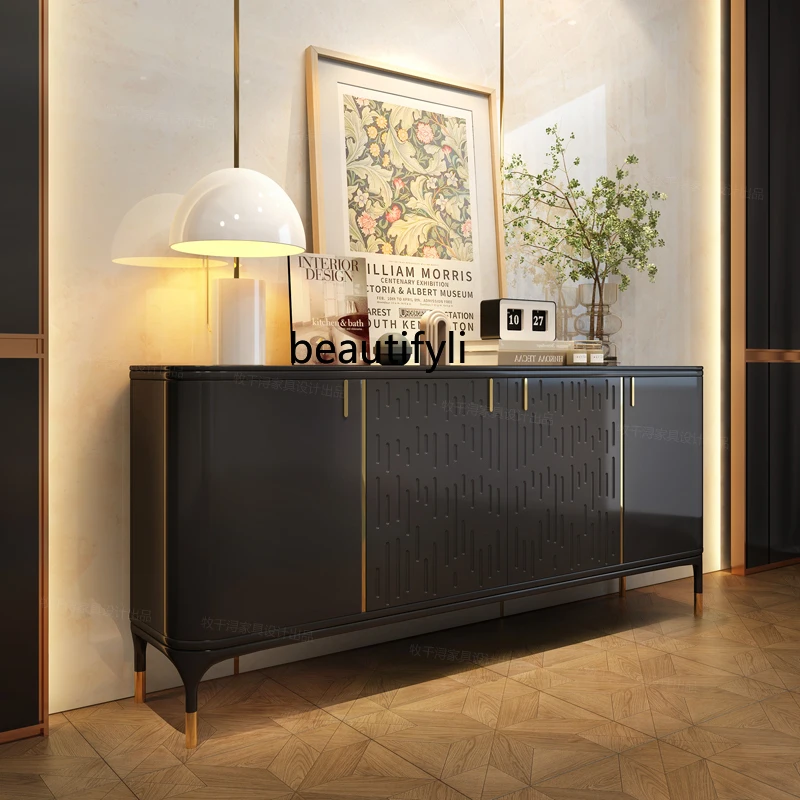 French Style Light Luxury Entryway Cabinet Opposite Door Living Room Vintage High-End Marble Sideboard Storage Cabinet
French Style Light Luxury Entryway Cabinet Opposite Door Living Room Vintage High-End Marble Sideboard Storage Cabinet