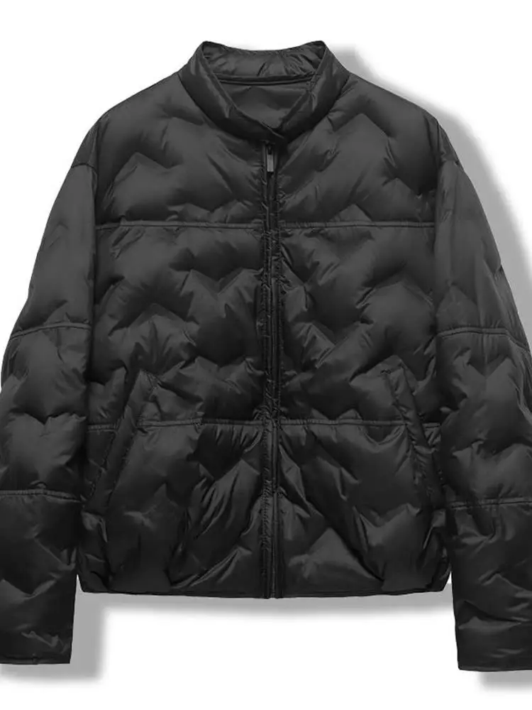 Women's Casual Sle Loose Fit Du down Jaet Lightweight Stand Collar Padded Coat ort Length Autumn Winter New Design
Women's Casual Sle Loose Fit Du down Jaet Lightweight Stand Collar Padded Coat ort Length Autumn Winter New Design