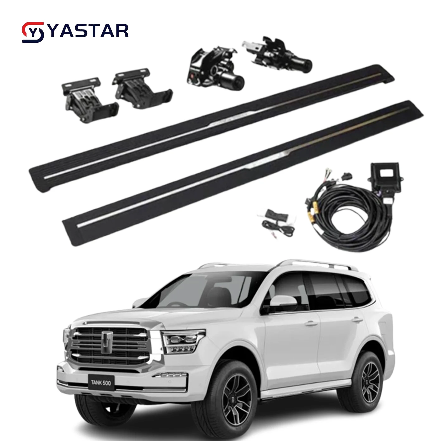 For Power Running Boards Electric Side Steps Aluminum Electric Side Step for GWM tank 500
For Power Running Boards Electric Side Steps Aluminum Electric Side Step for GWM tank 500