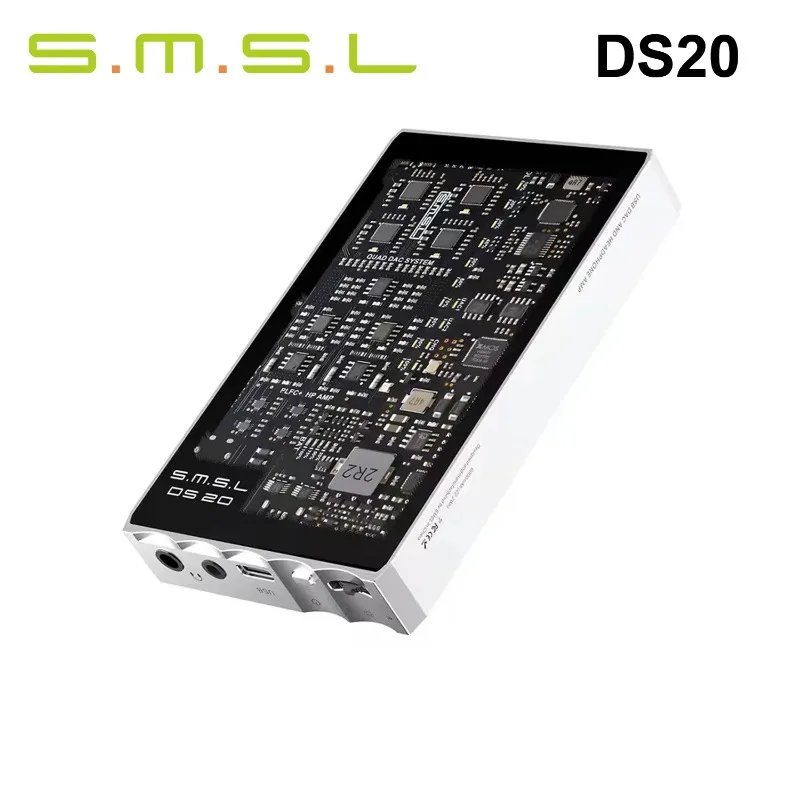 SMSL DS20 Портативный ЦАП и усилитель для наушников CS43131 Чип ЦАП Прецизионное декодирование Совместимость с двумя режимами USB
SMSL DS20 Портативный ЦАП и усилитель для наушников CS43131 Чип ЦАП Прецизионное декодирование Совместимость с двумя режимами USB