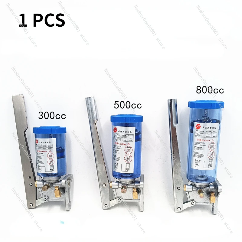 1PC manual lubricating oil pump hand lubrication 300CC/500CC/800CC hand operated grease pump press lubricating grease lubricator
1PC manual lubricating oil pump hand lubrication 300CC/500CC/800CC hand operated grease pump press lubricating grease lubricator