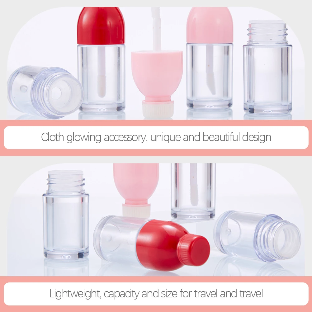 10pcs Empty Gloss Bottles Bottle Shape For Liquid Oil Dye Portable Leak Proof Lightweight Travel Case Gift Women Abs
10pcs Empty Gloss Bottles Bottle Shape For Liquid Oil Dye Portable Leak Proof Lightweight Travel Case Gift Women Abs