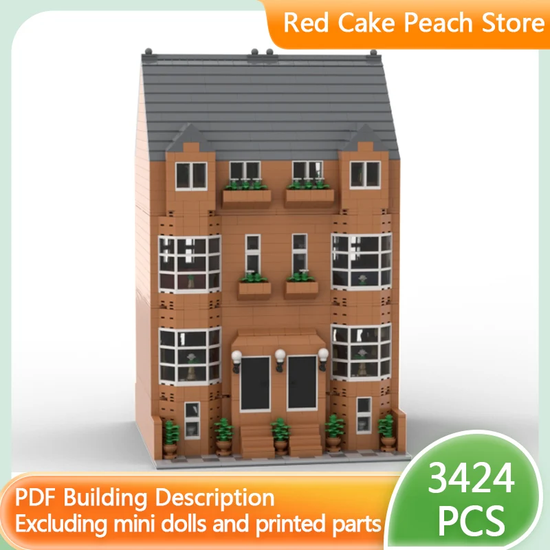 City Street View Model MOC Building Bricks Avenue Villa House Modular Technology Children Holiday Gifts Assemble Toys Suit
City Street View Model MOC Building Bricks Avenue Villa House Modular Technology Children Holiday Gifts Assemble Toys Suit