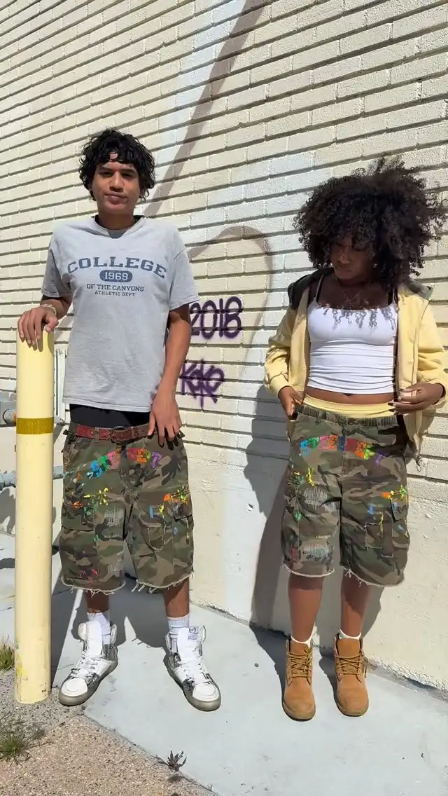 2026 Summer Y2K Retro Graffiti Camouflage Cargo Shorts American Hip-Hop Casual Street Men's and Women's Loose Shorts
2026 Summer Y2K Retro Graffiti Camouflage Cargo Shorts American Hip-Hop Casual Street Men's and Women's Loose Shorts