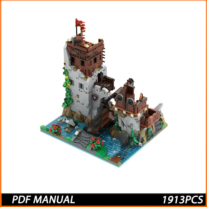 The MOC building block toy Medieval Knight Castle model is a Christmas Gift for all Architecture Enthusiasts 1913PCS
The MOC building block toy Medieval Knight Castle model is a Christmas Gift for all Architecture Enthusiasts 1913PCS