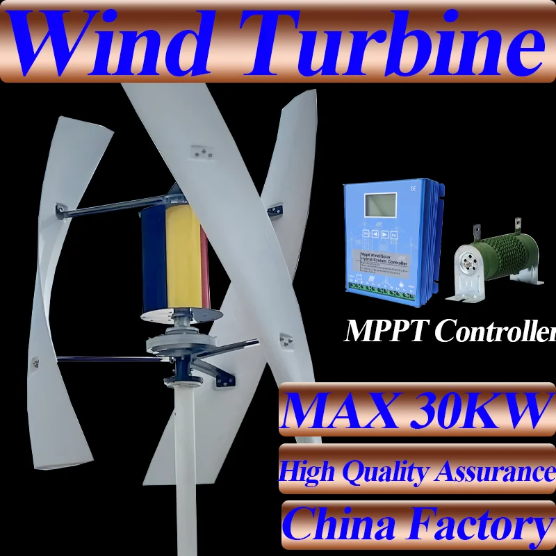 10000W 220V With Hybrid OFF Grid System Off Grid Renewable Energy System Vertical Axis Wind Energy Turbine FOR YOU
10000W 220V With Hybrid OFF Grid System Off Grid Renewable Energy System Vertical Axis Wind Energy Turbine FOR YOU