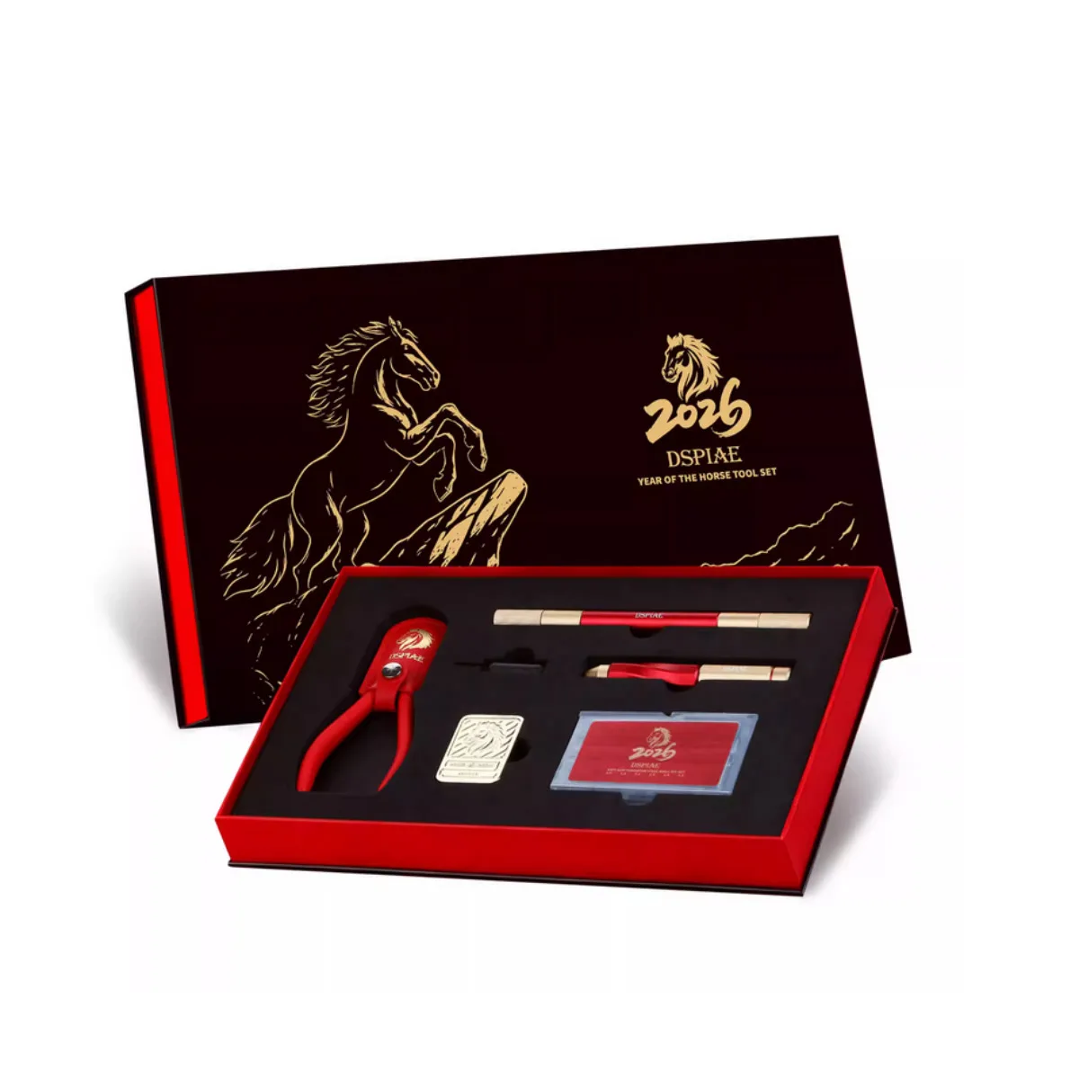 DSPIAE Limited Edition 2026, инструменты для изготовления моделей «Год лошади», пластиковый набор для моделирования
DSPIAE Limited Edition 2026, инструменты для изготовления моделей «Год лошади», пластиковый набор для моделирования