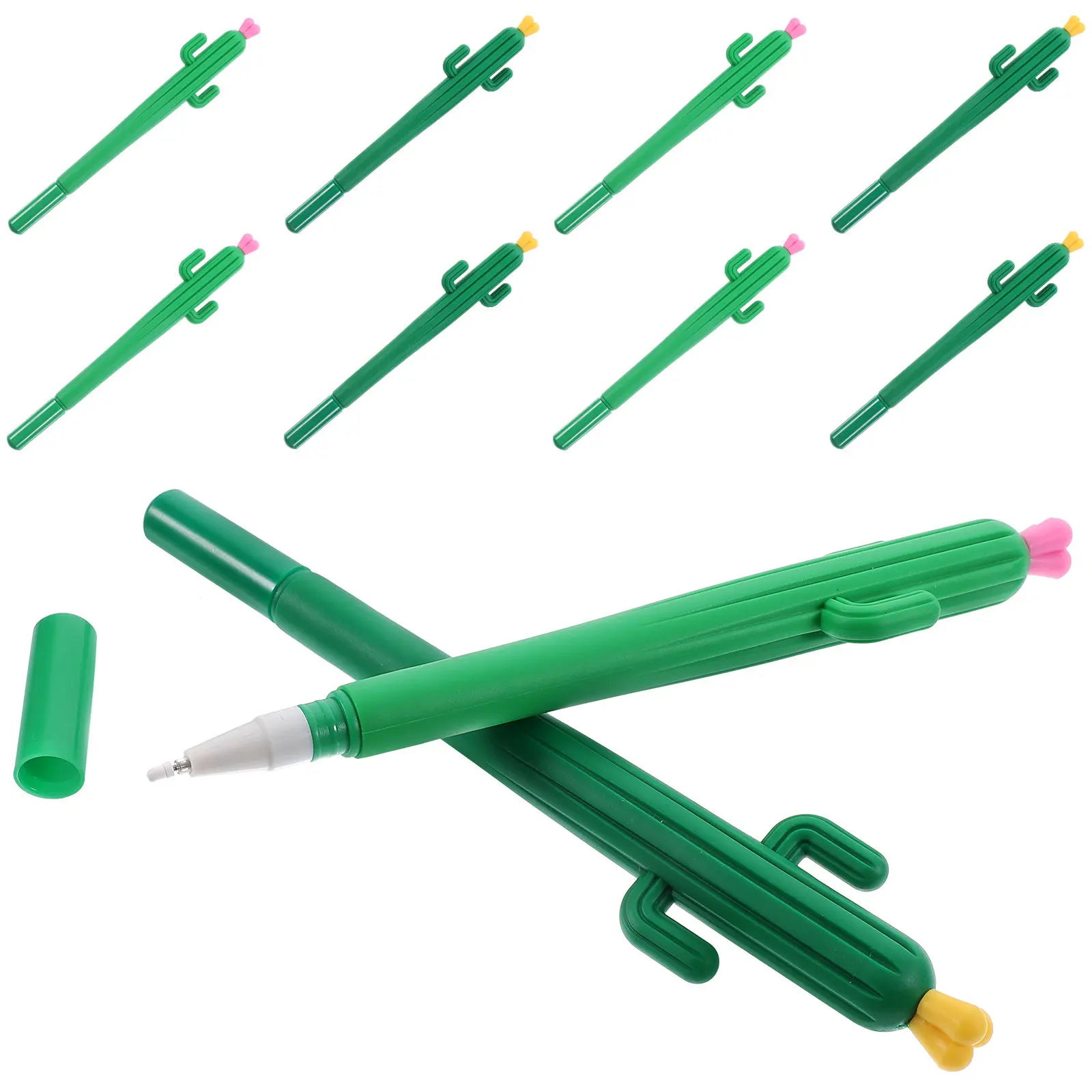 10Pcs Cactus Neutral Gel Pen Cute Cartoon Plant Design Perfect Student Writing Stationery Supplies School Signing Gift Random
10Pcs Cactus Neutral Gel Pen Cute Cartoon Plant Design Perfect Student Writing Stationery Supplies School Signing Gift Random