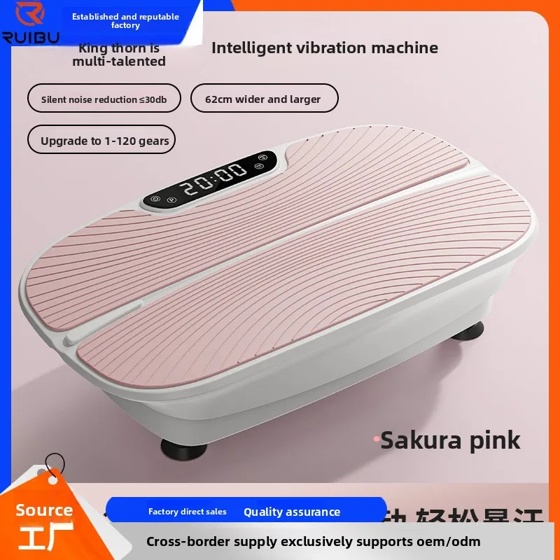 New Design Intelligent High-Frequency Vibration Plate for Home Exercise & Fat Reduction Body Slimmer Vibration Platform
New Design Intelligent High-Frequency Vibration Plate for Home Exercise & Fat Reduction Body Slimmer Vibration Platform