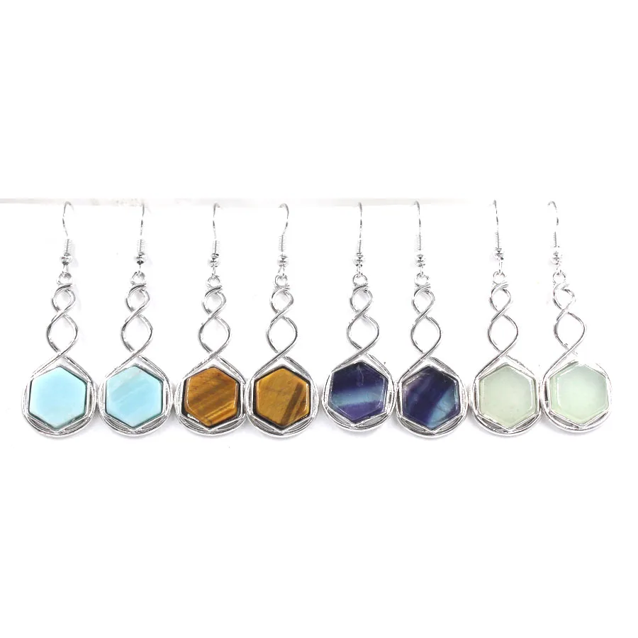 Wholesale Geometry Earrings Jewelry For Women Natural Stone Crystal Quartz Earrings Charms European Fashion Jewelry 10Pairs
Wholesale Geometry Earrings Jewelry For Women Natural Stone Crystal Quartz Earrings Charms European Fashion Jewelry 10Pairs