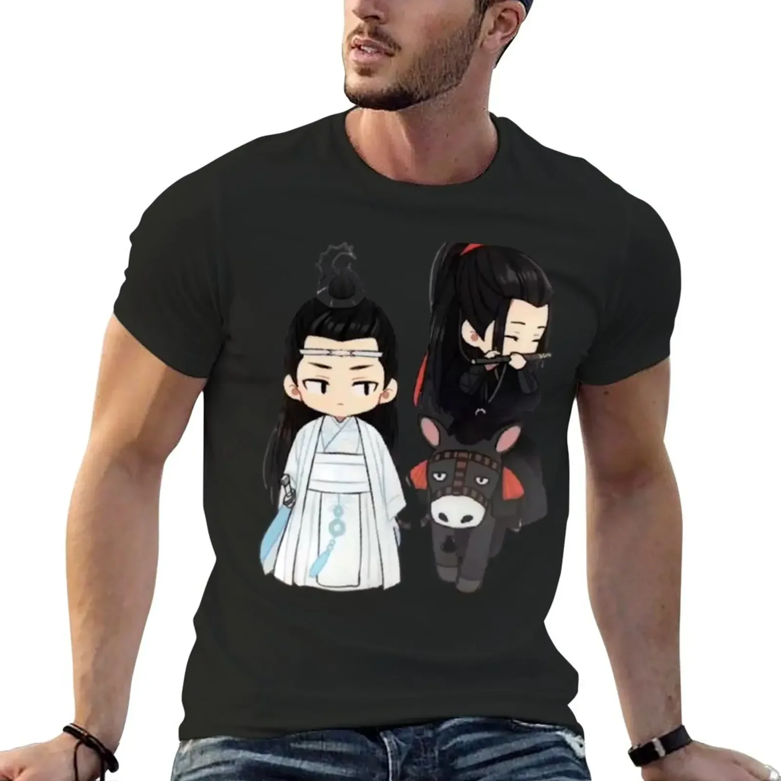 New Wei Ying on Donkey Sticker T-Shirt sweat shirt anime quick drying shirt black t shirt mens big and tall t shirts
New Wei Ying on Donkey Sticker T-Shirt sweat shirt anime quick drying shirt black t shirt mens big and tall t shirts