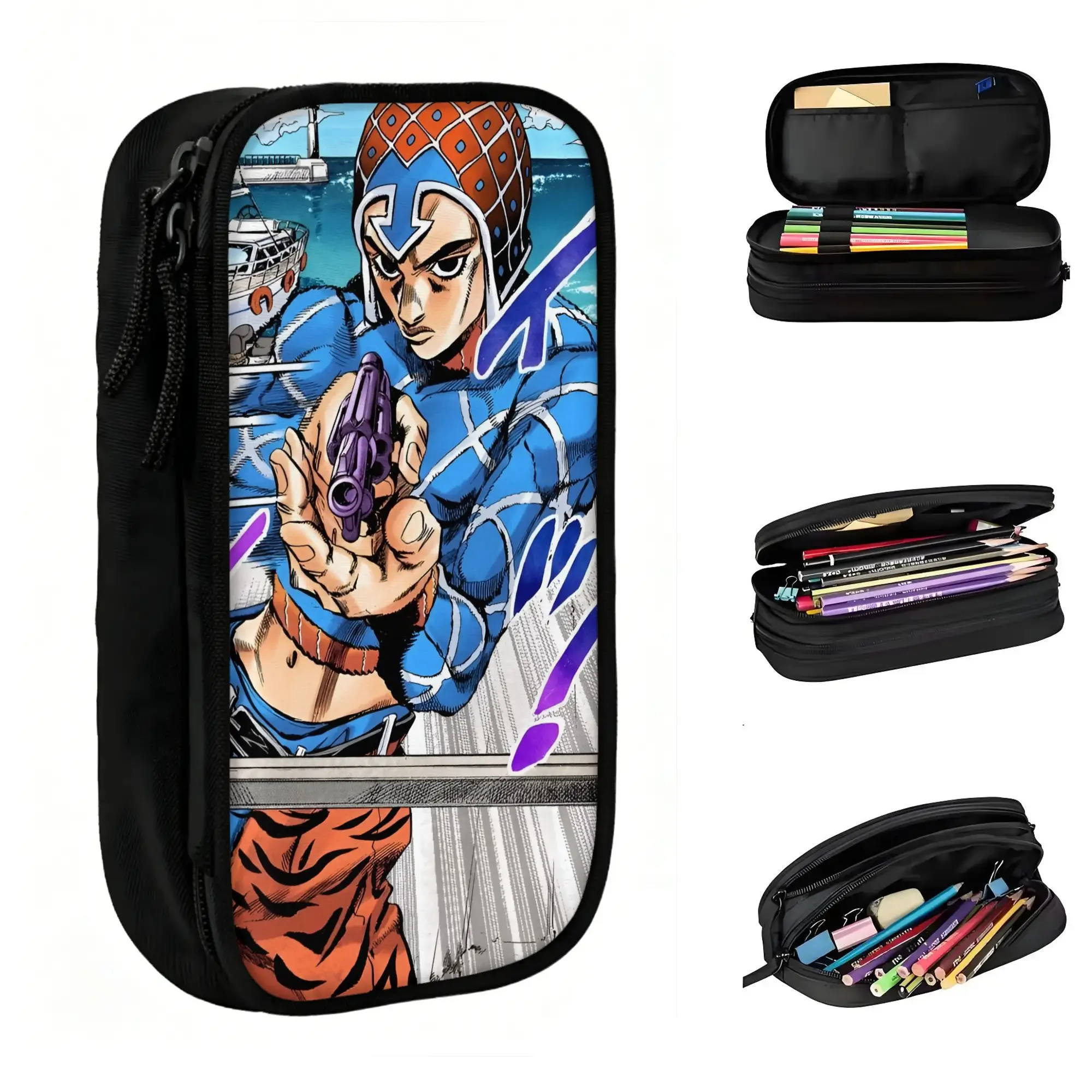 Custom Cute J-Anime Japan Comic Pencil Cases for Girls Boys Mangas Large Capacity Pen Bag Box Stationery
Custom Cute J-Anime Japan Comic Pencil Cases for Girls Boys Mangas Large Capacity Pen Bag Box Stationery