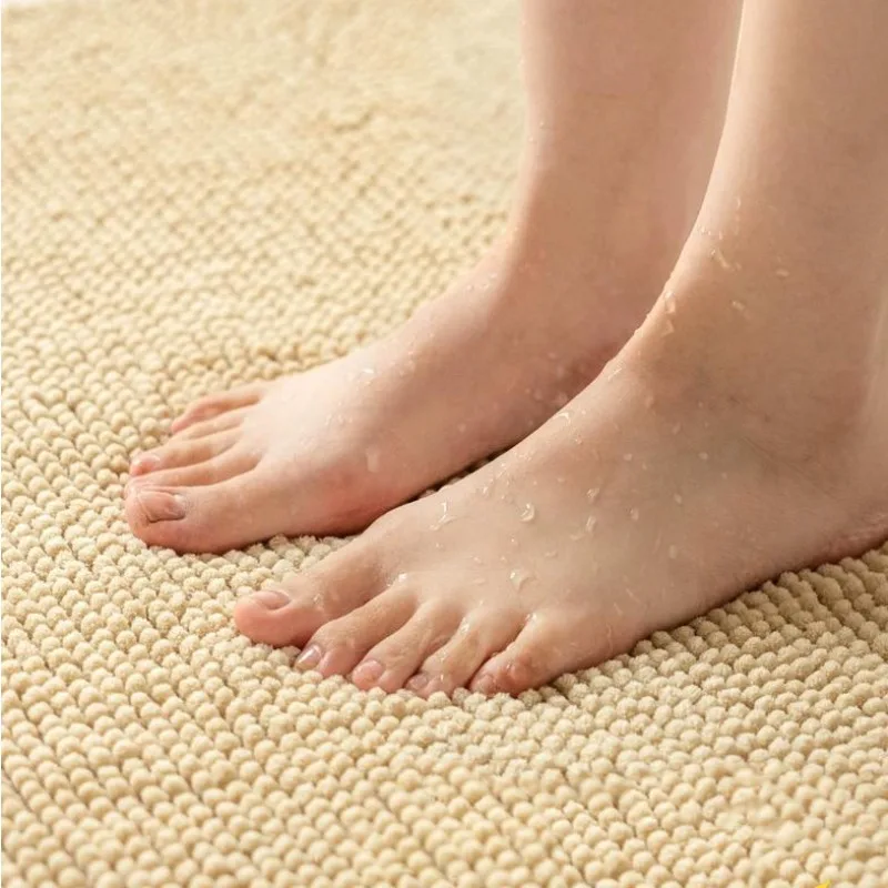 Роскошный супермягкий синельный лохматый утолщенный коврик для ванной комнаты, ковры для ванной, нескользящий впитывающий коврик для ванной комнаты для ног, прихожей в помещении
Роскошный супермягкий синельный лохматый утолщенный коврик для ванной комнаты, ковры для ванной, нескользящий впитывающий коврик для ванной комнаты для ног, прихожей в помещении