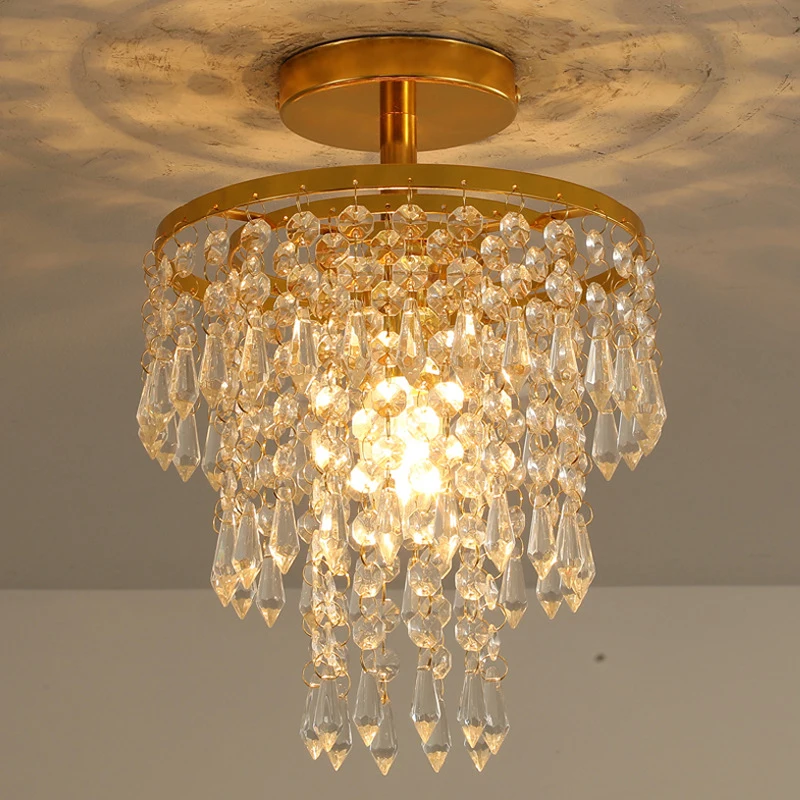 Modern Crystal Pendant Lights Home Decor Bedroom Bedside Tassel Golden Hanging Chandelie For Aisles Porches Ceiling Chandelier
Modern Crystal Pendant Lights Home Decor Bedroom Bedside Tassel Golden Hanging Chandelie For Aisles Porches Ceiling Chandelier