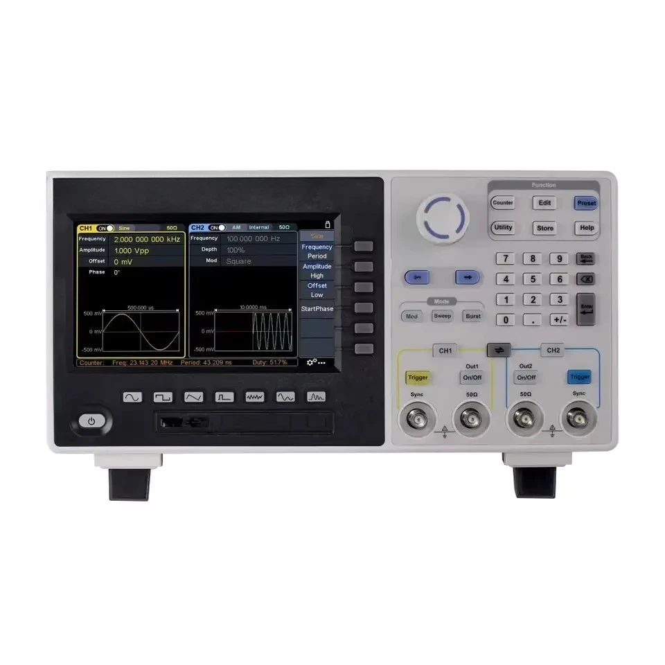 OWON XDG2060 Arbitrary Waveform Generator 2Channel Signal Generator 60MHz 500MSa/s
OWON XDG2060 Arbitrary Waveform Generator 2Channel Signal Generator 60MHz 500MSa/s