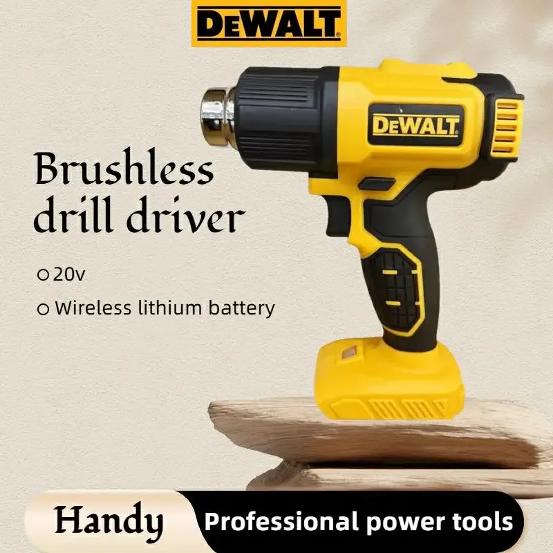 Dewalt DCE530N 20V Cordless High-Power Heat Gun: Multifunctional Hot Air Blower for Effortless Welding & Heat Shrink Wrapping
Dewalt DCE530N 20V Cordless High-Power Heat Gun: Multifunctional Hot Air Blower for Effortless Welding & Heat Shrink Wrapping