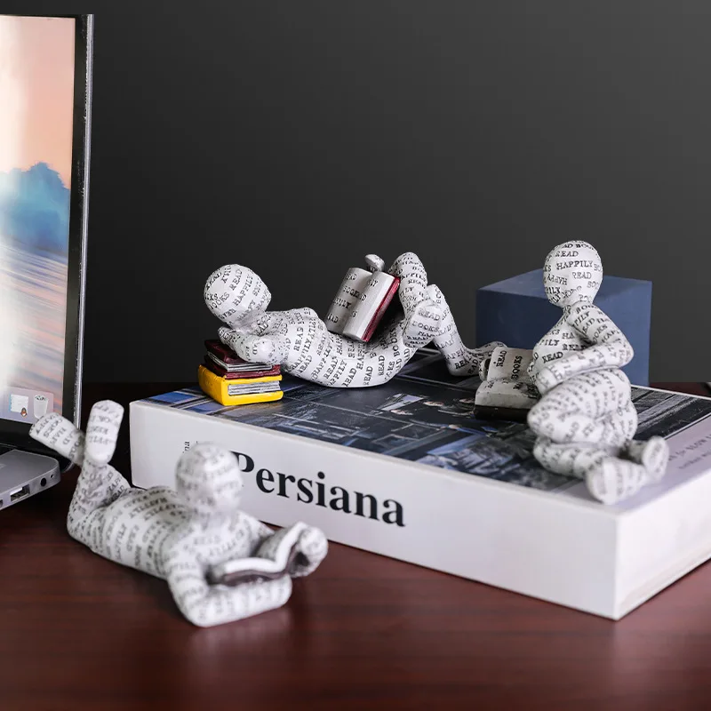 Modern Nordic Resin Reading Decoration Home Study Decoration Crafts Creative Bookshelf Decoration Crafts
Modern Nordic Resin Reading Decoration Home Study Decoration Crafts Creative Bookshelf Decoration Crafts