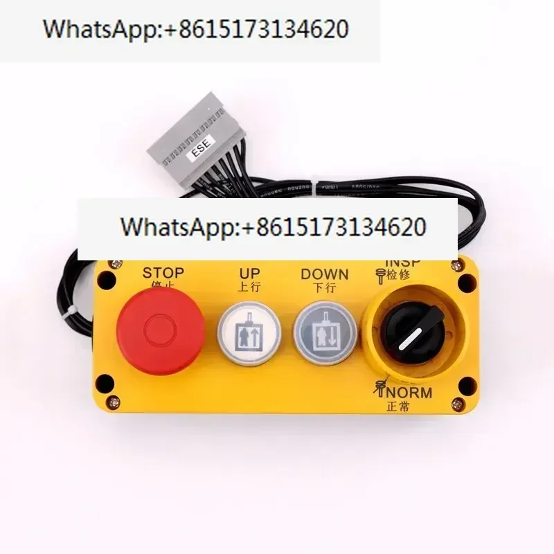 Детали лифта 3300 3600 Блок управления шкафом управления 57612657 AE0 8-контактная инспекционная ручка Аксессуары для лифта
Детали лифта 3300 3600 Блок управления шкафом управления 57612657 AE0 8-контактная инспекционная ручка Аксессуары для лифта