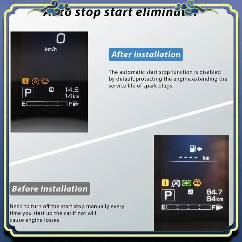 AU16-Auto Start Stop Eliminator For Subaru Forester 2019-2022 Legacy 2017-2020 Outback 2015-2020 XV 2018-2022 A-Off Switch
AU16-Auto Start Stop Eliminator For Subaru Forester 2019-2022 Legacy 2017-2020 Outback 2015-2020 XV 2018-2022 A-Off Switch