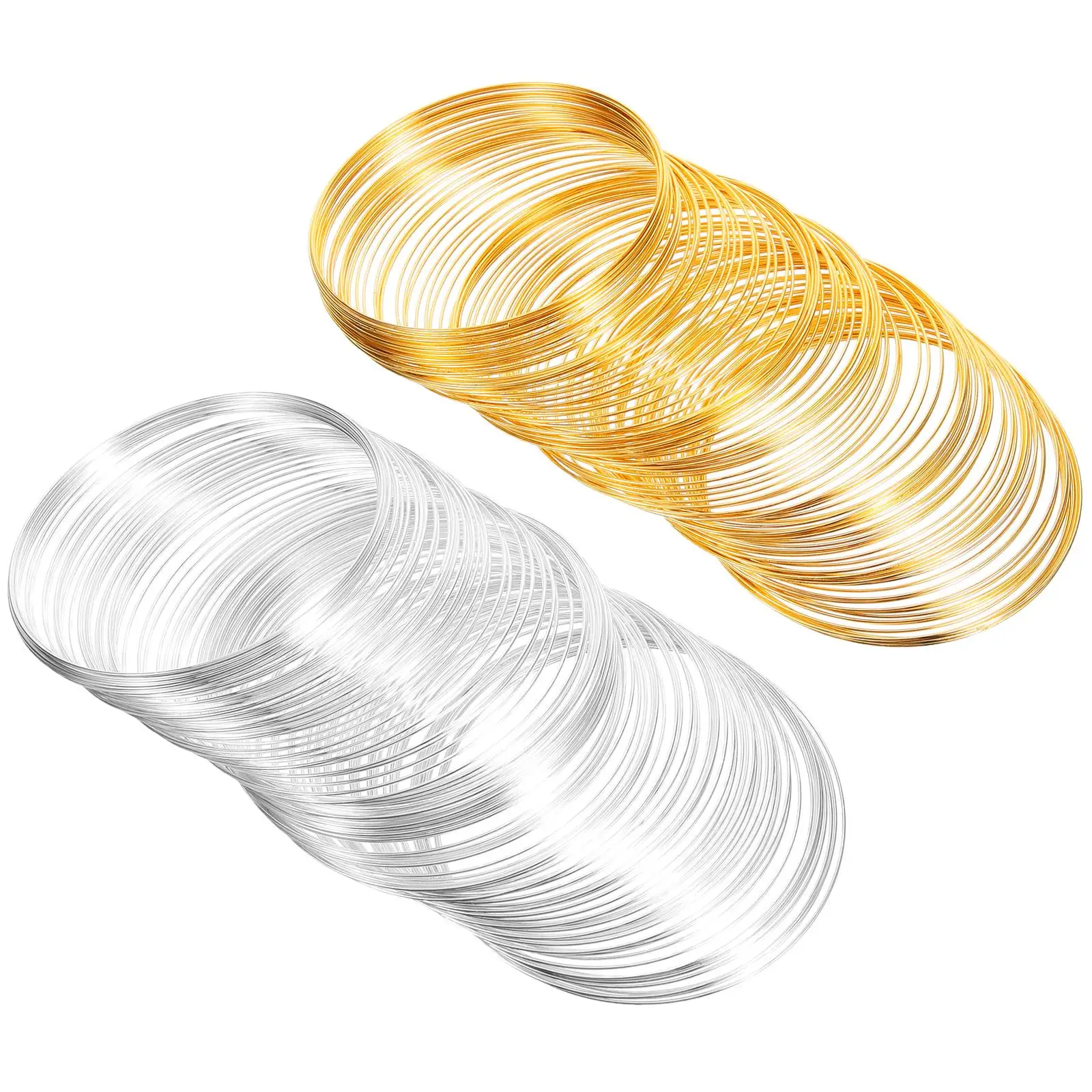 2pcs Stainless Steel Jewelry Wire Silver Bendable Beading Thread Craft Accessory Portable Wire Memory Line
2pcs Stainless Steel Jewelry Wire Silver Bendable Beading Thread Craft Accessory Portable Wire Memory Line