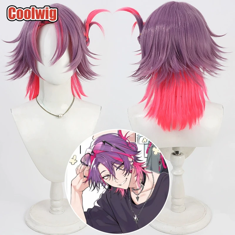 Coolwig Synthetic Hair Watarai Hibari Cosplay Wigs Virtual YouTuber Watarai Hibari 35cm Purple Mixed Pink Wig Heat Resistant
Coolwig Synthetic Hair Watarai Hibari Cosplay Wigs Virtual YouTuber Watarai Hibari 35cm Purple Mixed Pink Wig Heat Resistant