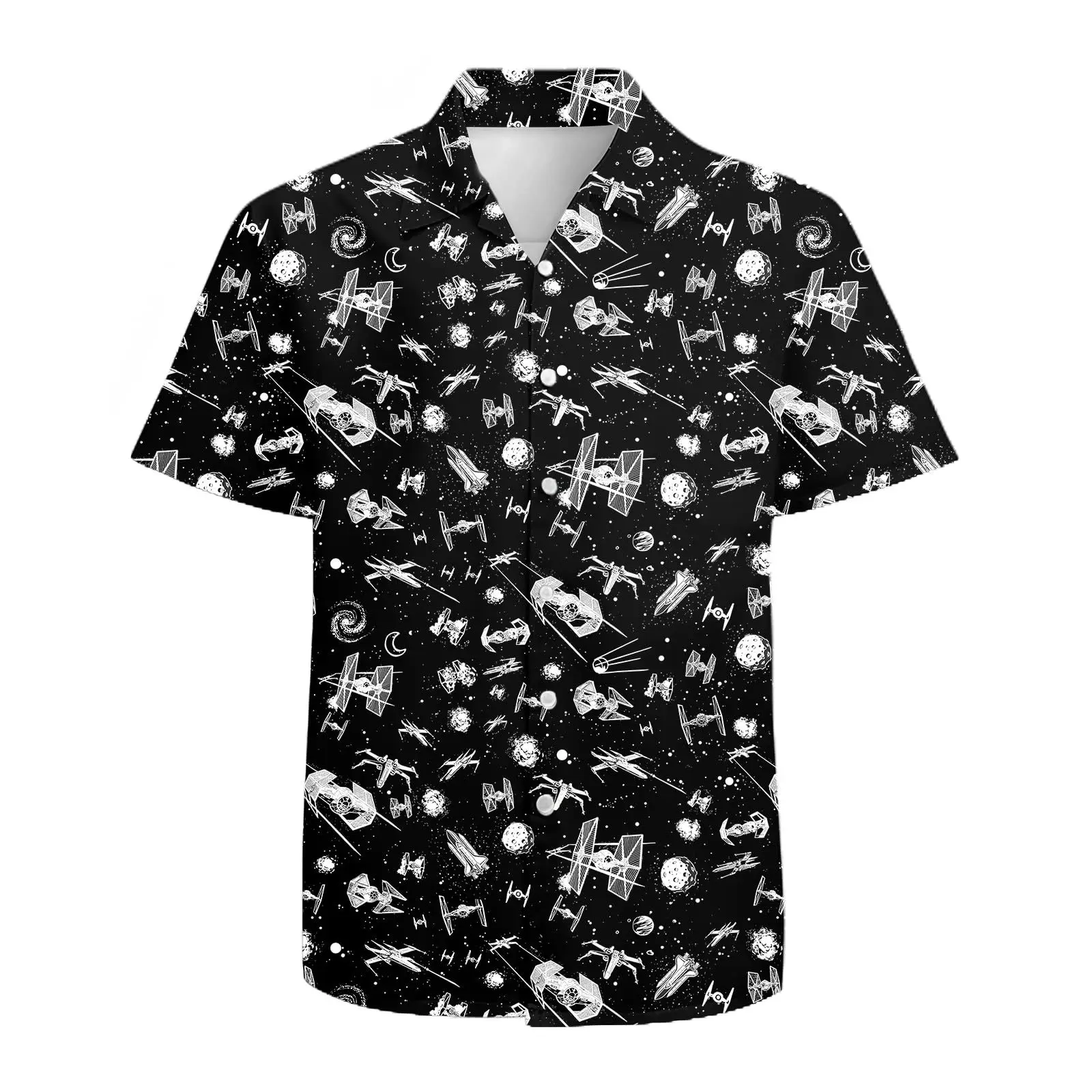 Casual 3D Digital Printed Hawaiian Men's Short Sleeve Shirt
Casual 3D Digital Printed Hawaiian Men's Short Sleeve Shirt