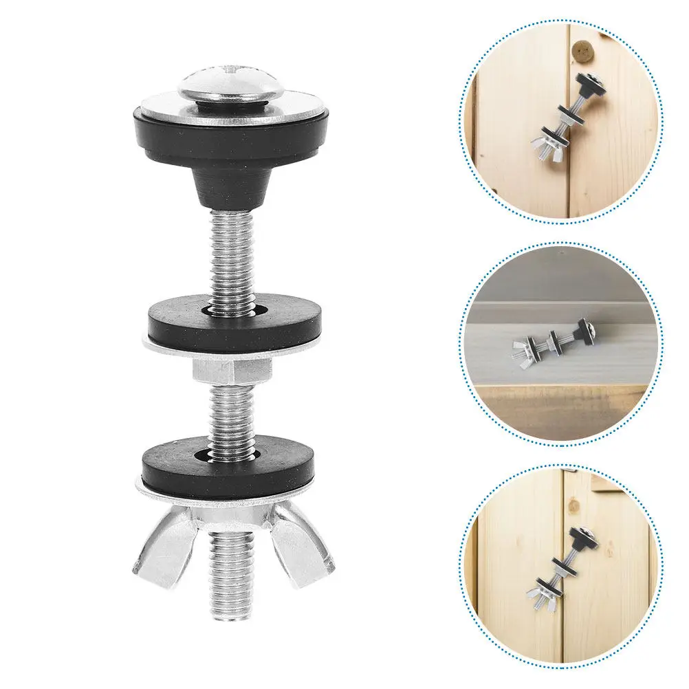 Комплект из 6 болтов для унитаза, нержавеющая сталь, M6x65мм, усиленные, разъемные, для крепления и ремонта сиденья унитаза
Комплект из 6 болтов для унитаза, нержавеющая сталь, M6x65мм, усиленные, разъемные, для крепления и ремонта сиденья унитаза