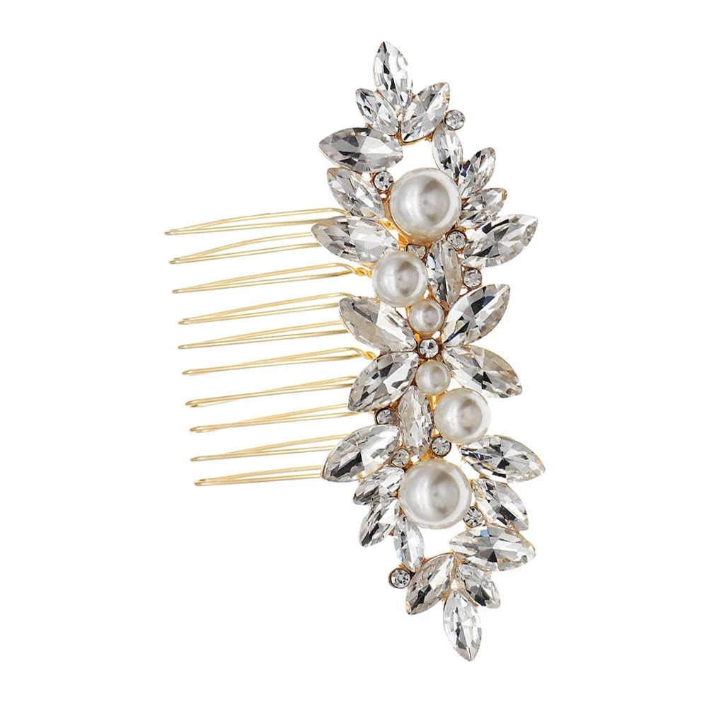 Pearl Hair Comb Stylish Versatile Design Secure Craftsmanship Wedding Decorative naments Women Prom Accessories
Pearl Hair Comb Stylish Versatile Design Secure Craftsmanship Wedding Decorative naments Women Prom Accessories