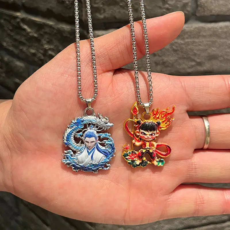 Cute Cartoon Anime Pendant Necklace Cool Stylish necklaces and pendants stainless steel jewelry Jewelry necklaces
Cute Cartoon Anime Pendant Necklace Cool Stylish necklaces and pendants stainless steel jewelry Jewelry necklaces