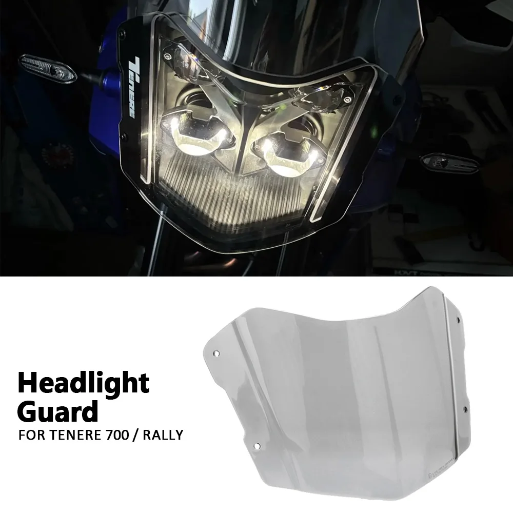 Motorcycle Accessories Acrylic Headlight Protector Light Cover Protective Guard For YAMAHA T7 Tenere 700 Tenere700 Rally 2025
Motorcycle Accessories Acrylic Headlight Protector Light Cover Protective Guard For YAMAHA T7 Tenere 700 Tenere700 Rally 2025