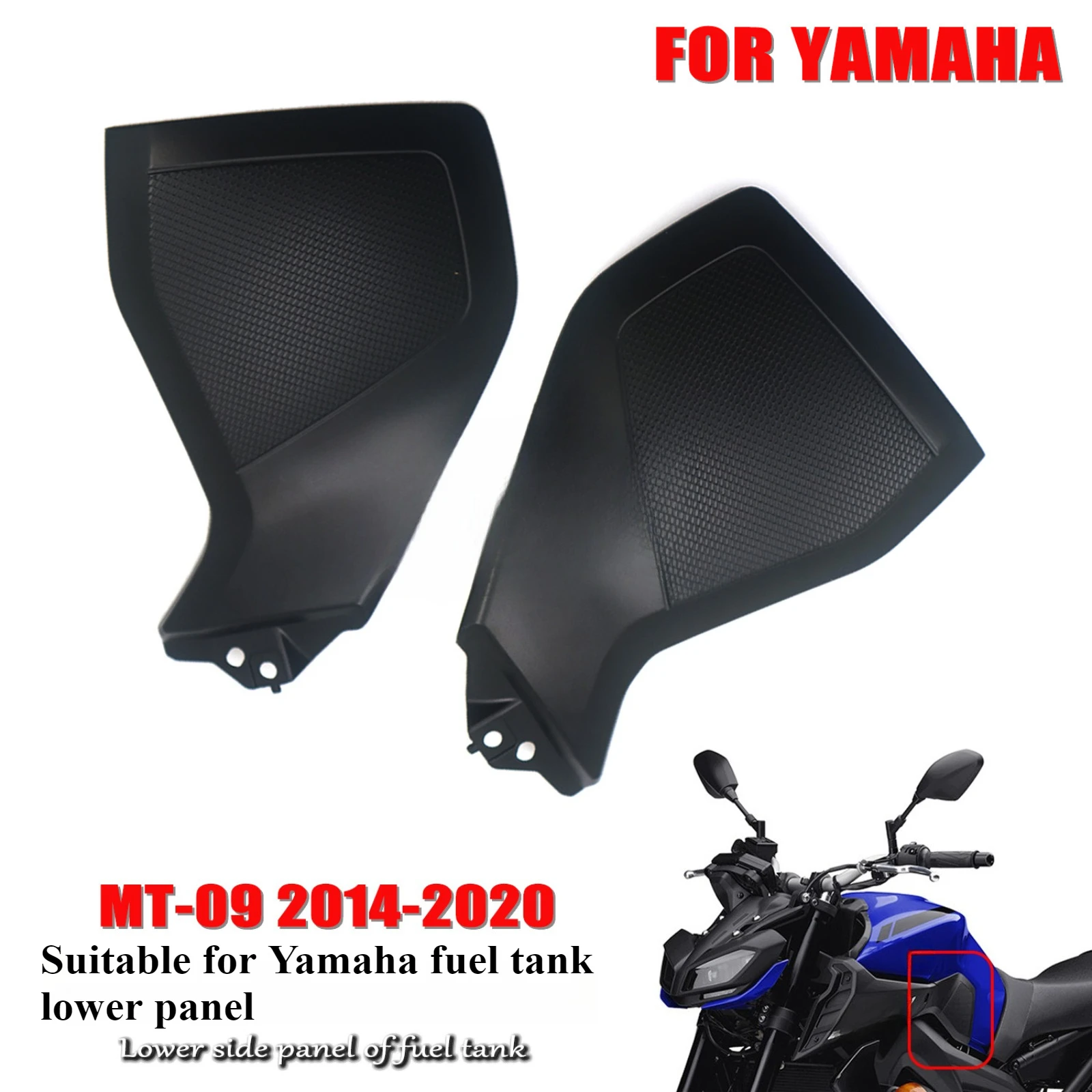 For Yamaha MT-07 2025 Motorcycle Fuel Tank Fairing Front Side Panel Air Intake Cover Fit Body Fairing Replacement Accessories
For Yamaha MT-07 2025 Motorcycle Fuel Tank Fairing Front Side Panel Air Intake Cover Fit Body Fairing Replacement Accessories