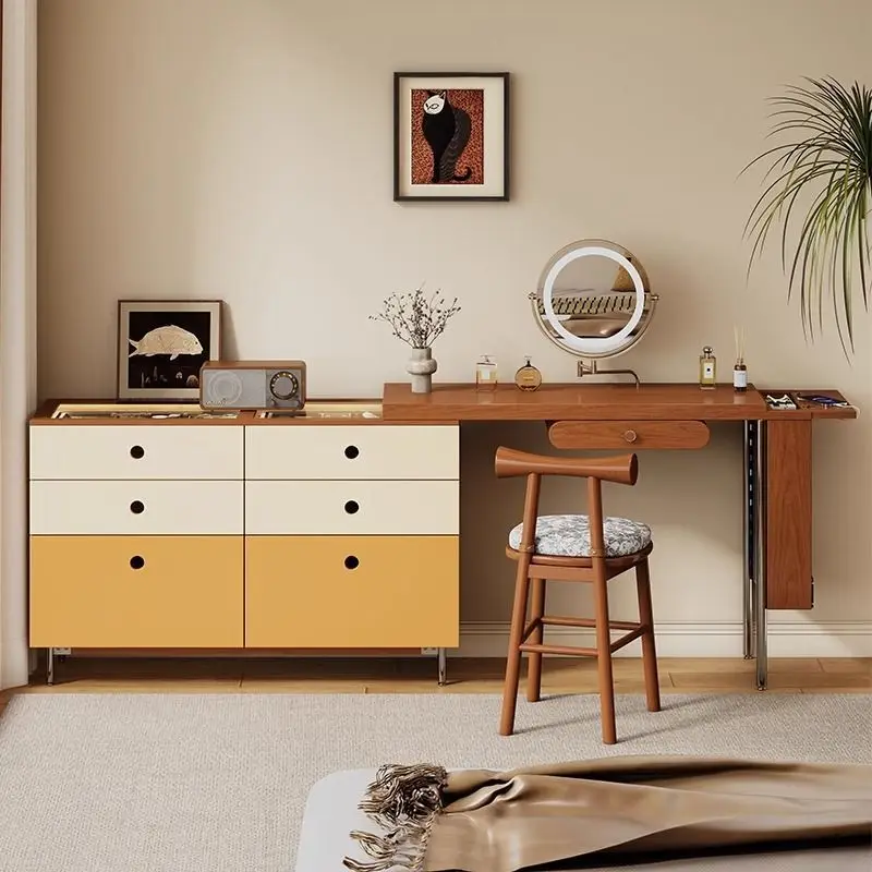 New dresser medieval Bauhaus makeup table small apartment bedroom simple modern retro makeup table all solid wood
New dresser medieval Bauhaus makeup table small apartment bedroom simple modern retro makeup table all solid wood