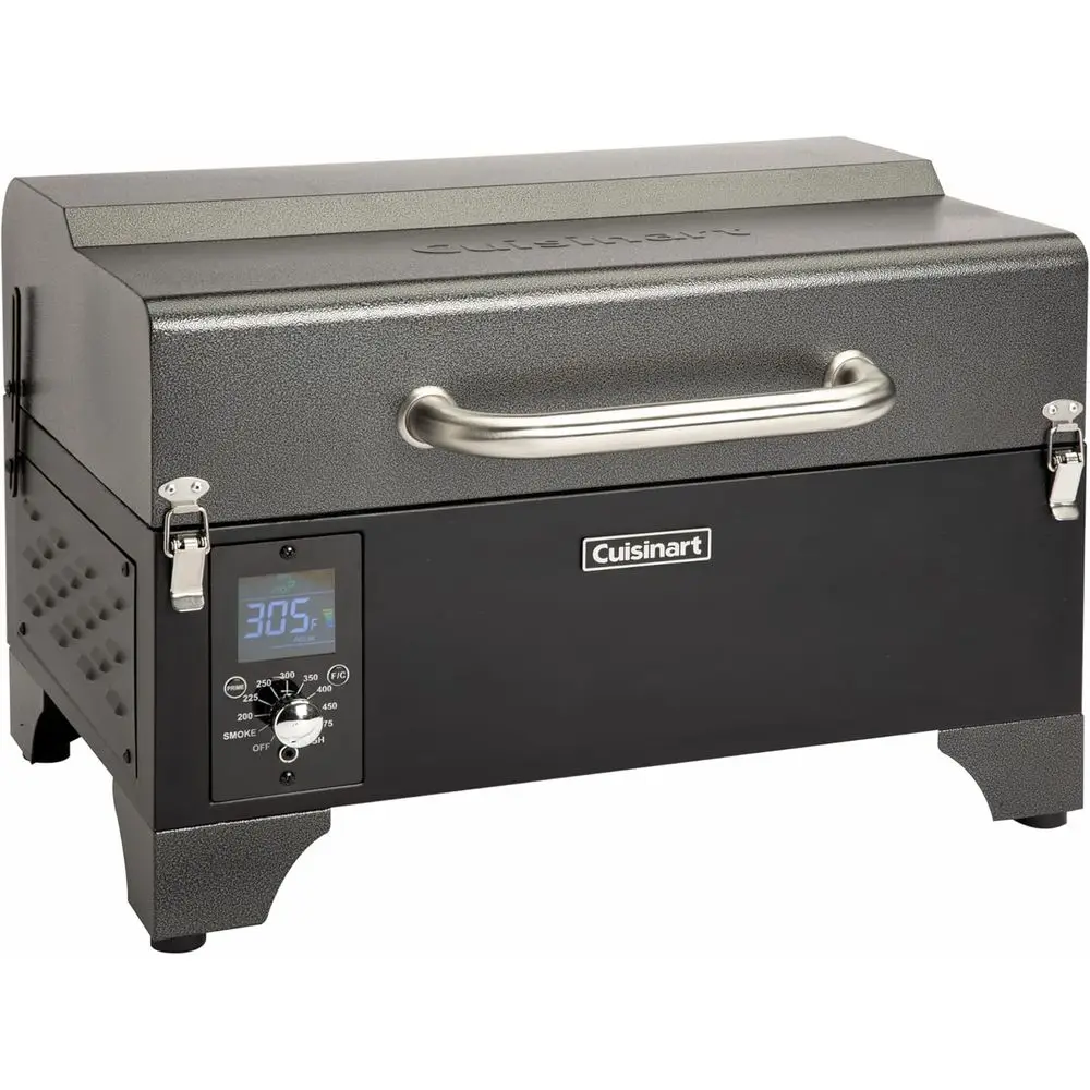 8-in-1 Portable Wood Pellet Grill and Smoker, Compact or RV, Taiates, Camping, and Backyard Cooking, Smoky lavor, tile Meat Smok
8-in-1 Portable Wood Pellet Grill and Smoker, Compact or RV, Taiates, Camping, and Backyard Cooking, Smoky lavor, tile Meat Smok